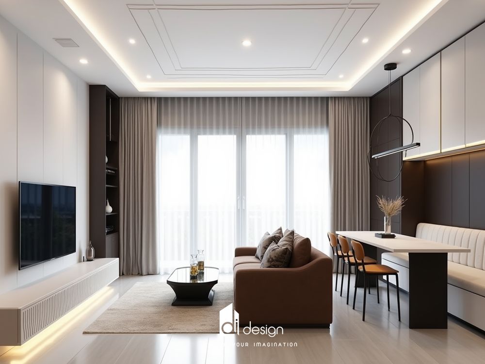 Thiết kế nội thất căn hộ 88m2 Lumiere Riverside đẹp mắt và đầy cuốn hút Thiết kế nội thất căn hộ 88m2 Lumiere Riverside đẹp mắt và đầy cuốn hút