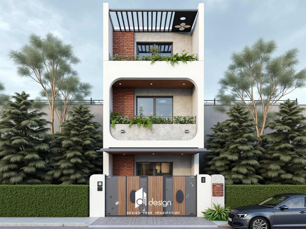 Các kiểu mặt tiền nhà ống đẹp 2025 tối ưu hóa không gian Các kiểu mặt tiền nhà ống đẹp 2025 tối ưu hóa không gian