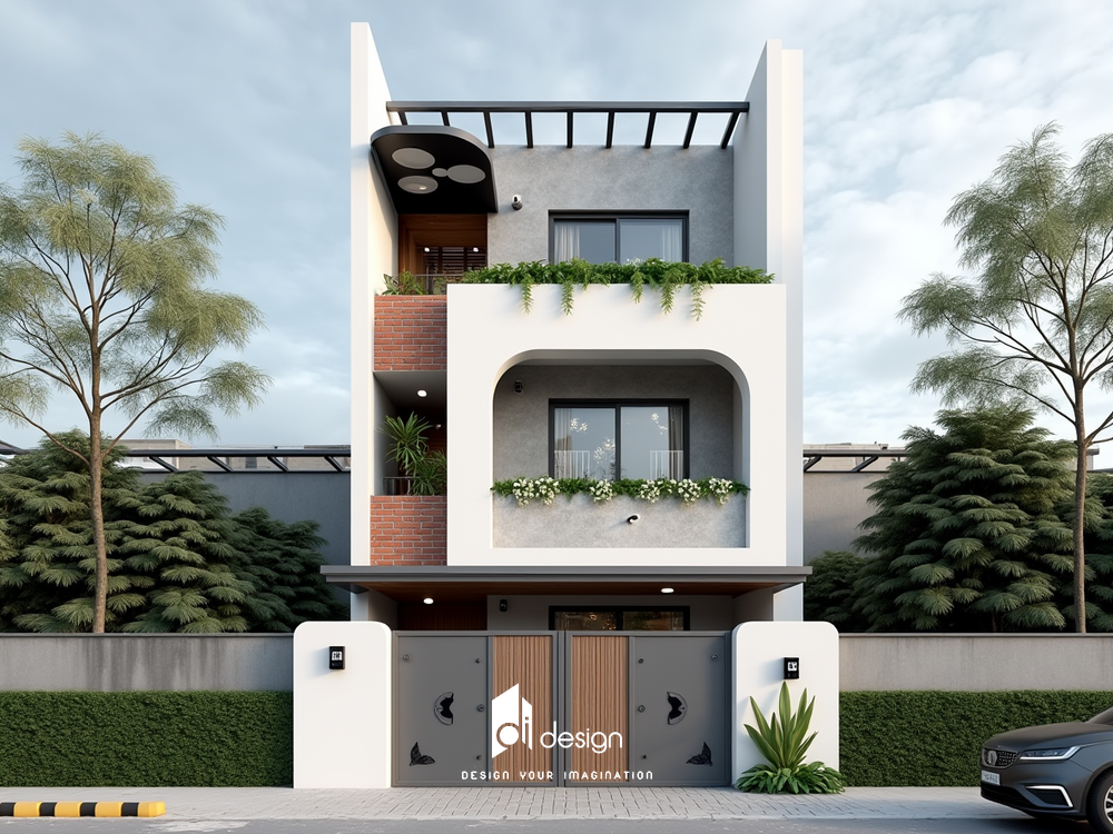 Các kiểu mặt tiền nhà ống đẹp 2025 tối ưu hóa không gian Các kiểu mặt tiền nhà ống đẹp 2025 tối ưu hóa không gian