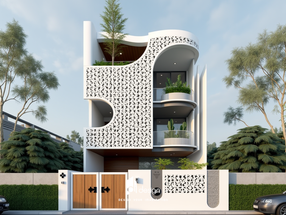 Các kiểu mặt tiền nhà ống đẹp 2025 tối ưu hóa không gian Các kiểu mặt tiền nhà ống đẹp 2025 tối ưu hóa không gian