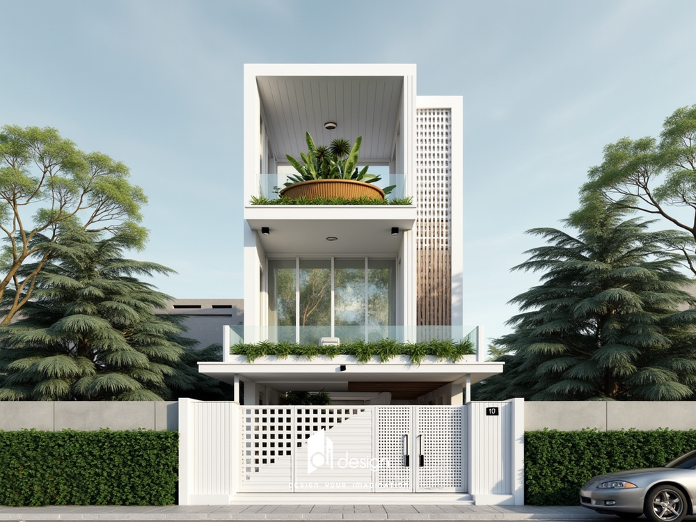 Các kiểu mặt tiền nhà ống đẹp 2025 tối ưu hóa không gian Các kiểu mặt tiền nhà ống đẹp 2025 tối ưu hóa không gian
