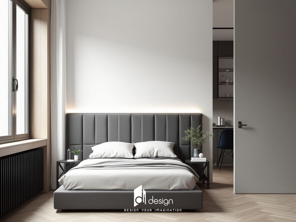 Thiết kế phòng ngủ màu đen đơn giản đẹp cá tính Thiết kế phòng ngủ màu đen đơn giản đẹp cá tính