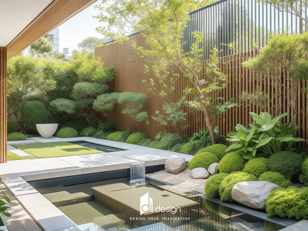 Các mẫu sân vườn đẹp đơn giản Các mẫu sân vườn đẹp đơn giản