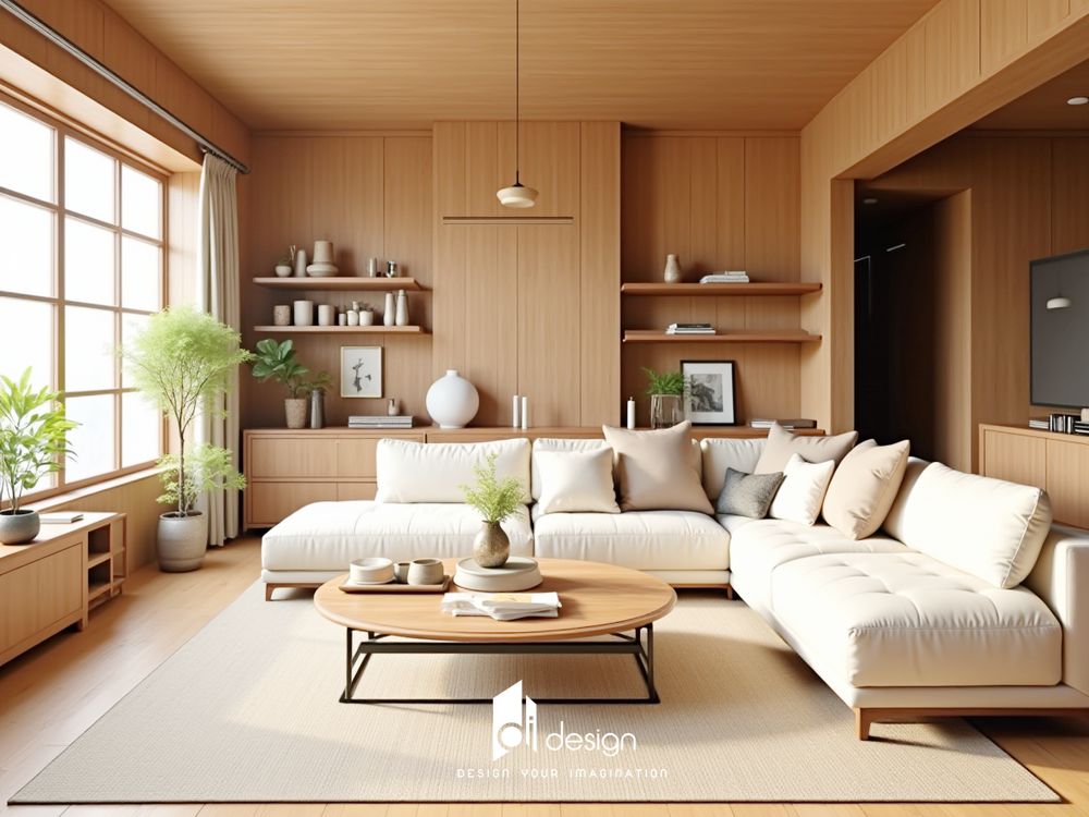 Phòng khách phong cách hiện đại đơn giản, tinh tế và thoáng đãng Phòng khách phong cách hiện đại đơn giản, tinh tế và thoáng đãng