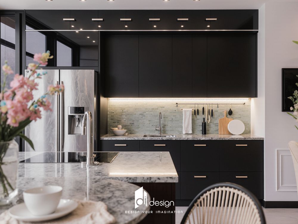Thiết kế nội thất căn hộ chung cư 81m2 Orchid Park đẹp