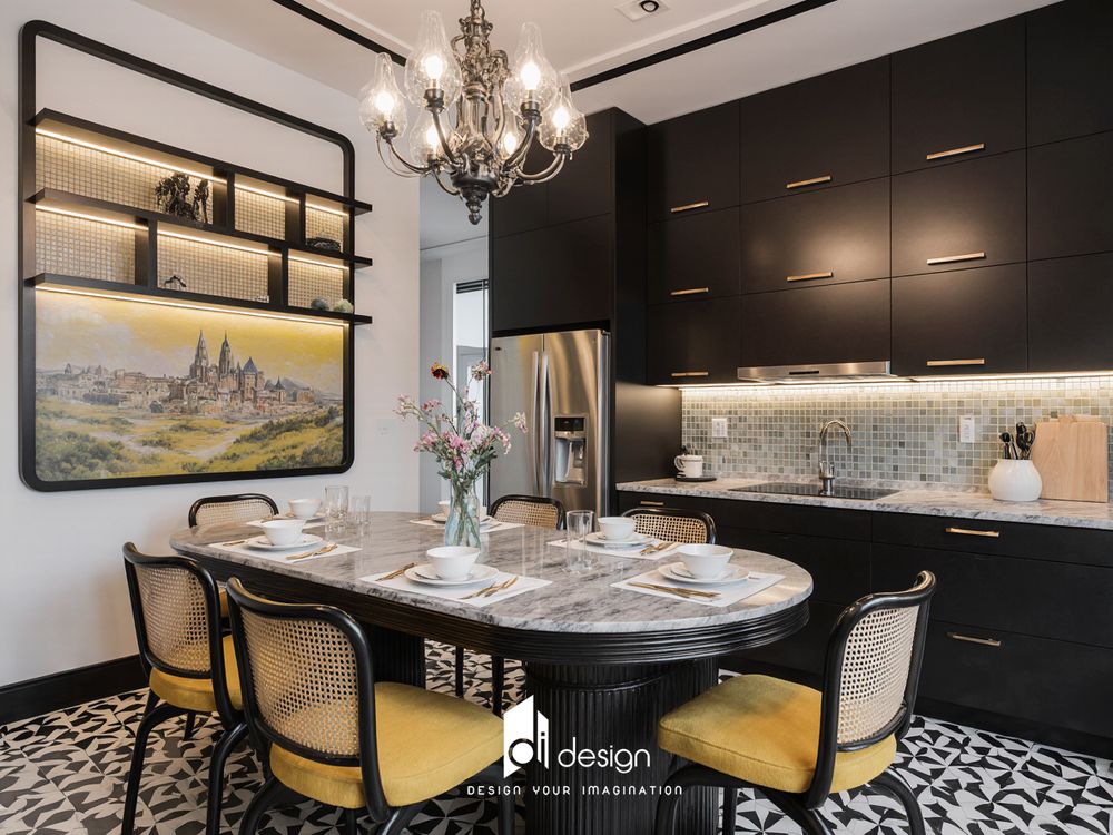 Thiết kế nội thất căn hộ chung cư 81m2 Orchid Park đẹp