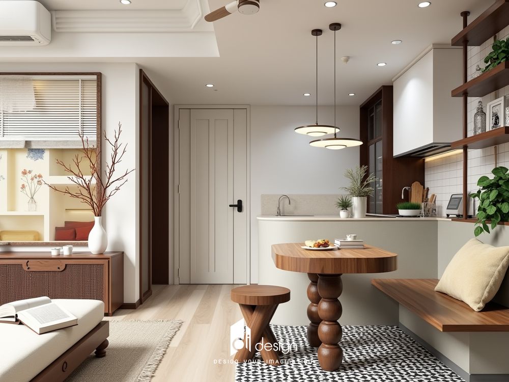 Thiết kế nội thất căn hộ chung cư 87m2 đẹp hiện đại Thiết kế nội thất căn hộ chung cư 87m2 đẹp hiện đại