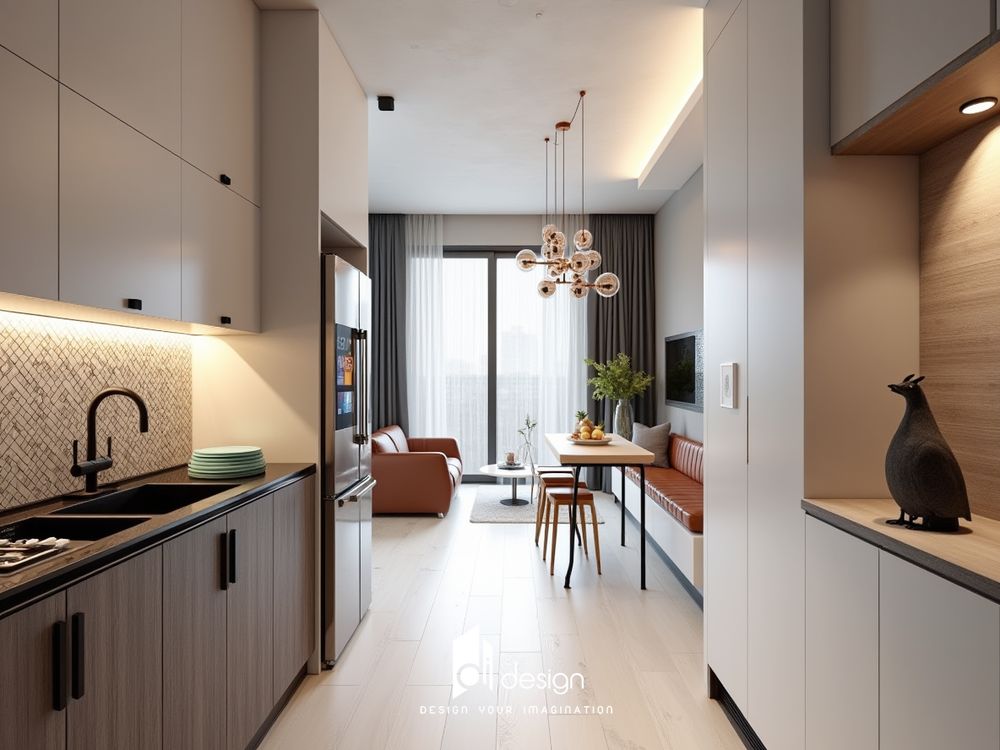 Giá thiết kế thi công nội thất căn hộ 3 phòng ngủ Giá thiết kế thi công nội thất căn hộ 3 phòng ngủ