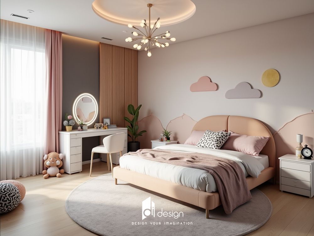 Mẫu thiết kế phòng ngủ trẻ em đẹp truyền cảm hứng Mẫu thiết kế phòng ngủ trẻ em đẹp truyền cảm hứng