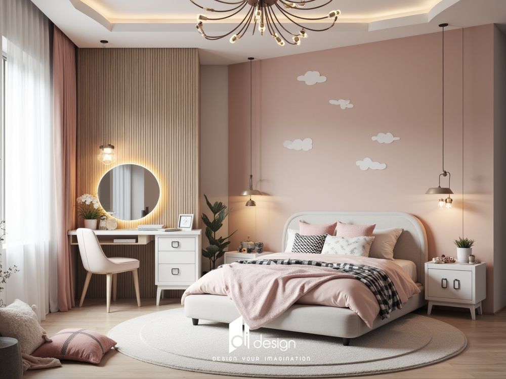Mẫu thiết kế phòng ngủ trẻ em đẹp truyền cảm hứng Mẫu thiết kế phòng ngủ trẻ em đẹp truyền cảm hứng