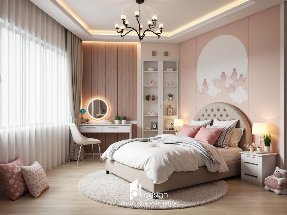 Mẫu thiết kế phòng ngủ trẻ em đẹp truyền cảm hứng Mẫu thiết kế phòng ngủ trẻ em đẹp truyền cảm hứng