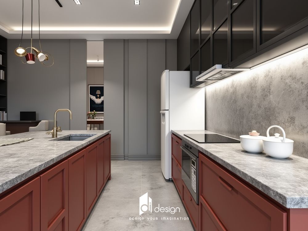 Nội thất căn hộ 80m2 Diamond Centery đẹp tinh tế Nội thất căn hộ 80m2 Diamond Centery đẹp tinh tế