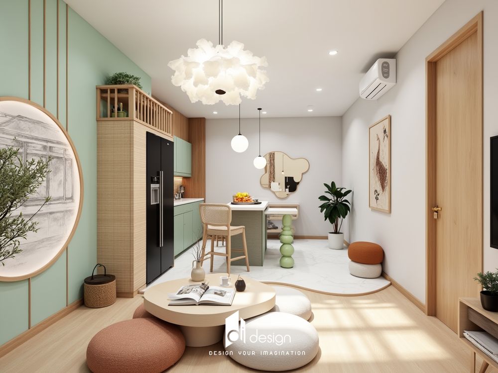 Mẫu nội thất chung cư 70m2 đẹp Lumiere Boulevard Mẫu nội thất chung cư 70m2 đẹp Lumiere Boulevard