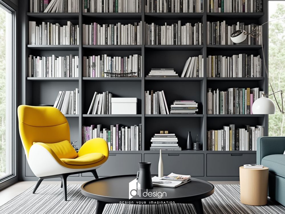 nội thất phòng đọc sách đẹp hiện đại nội thất phòng đọc sách đẹp hiện đại