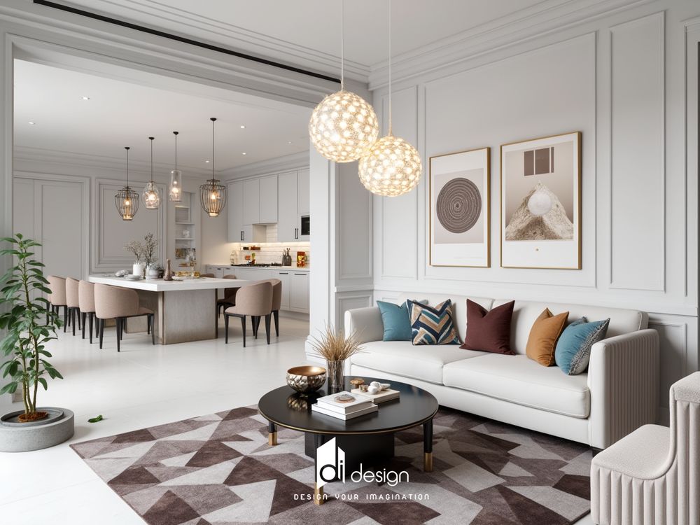 Phong cách thiết kế nội thất tân cổ điển Phong cách thiết kế nội thất tân cổ điển