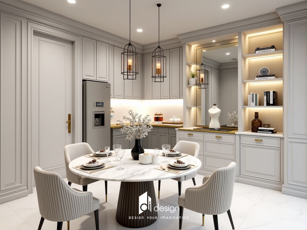 Phong cách thiết kế nội thất tân cổ điển Phong cách thiết kế nội thất tân cổ điển