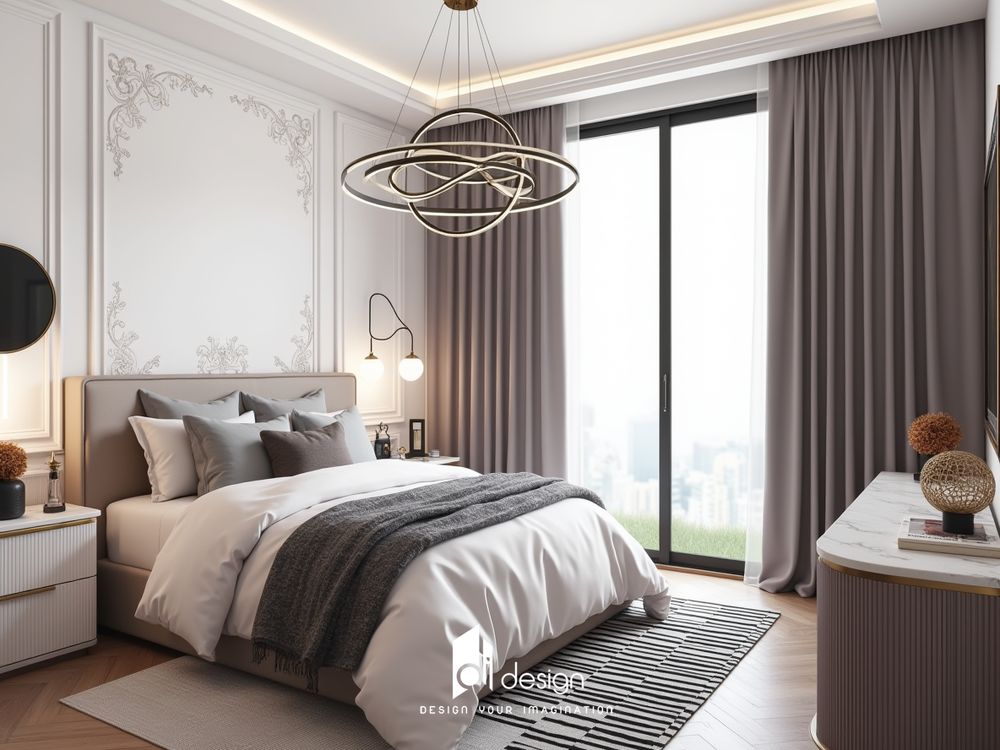 Phong cách thiết kế nội thất tân cổ điển Phong cách thiết kế nội thất tân cổ điển