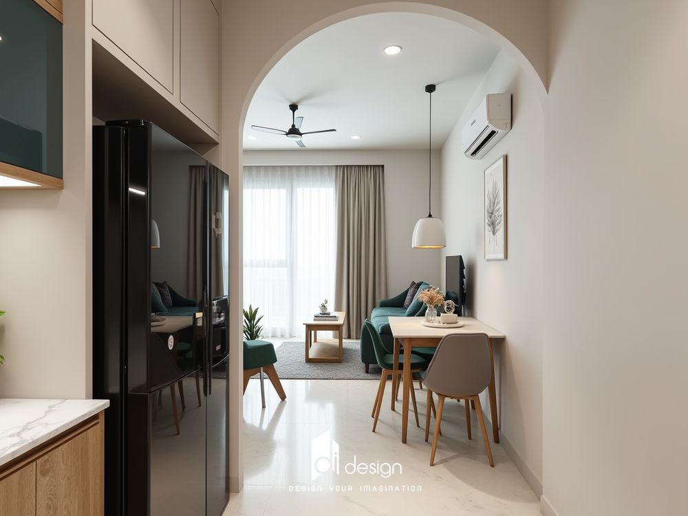 Thiết kế căn hộ 52m2 Lumiere Boulevard tiện nghi thẫm mỹ Thiết kế căn hộ 52m2 Lumiere Boulevard tiện nghi thẫm mỹ