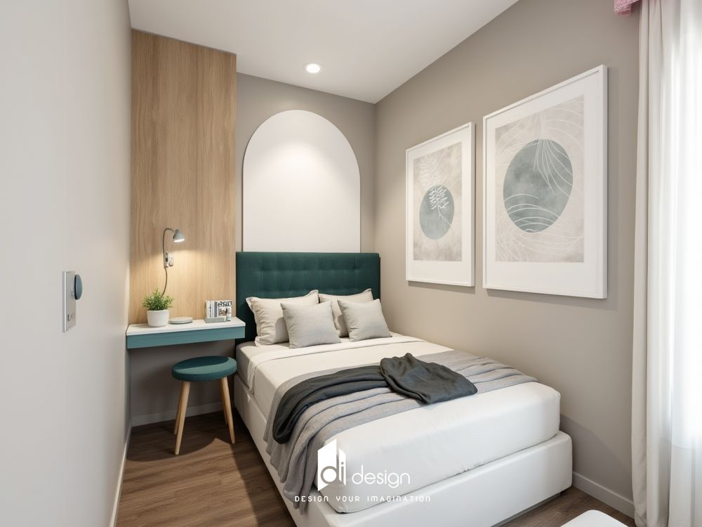 Thiết kế căn hộ 52m2 Lumiere Boulevard tiện nghi thẫm mỹ Thiết kế căn hộ 52m2 Lumiere Boulevard tiện nghi thẫm mỹ
