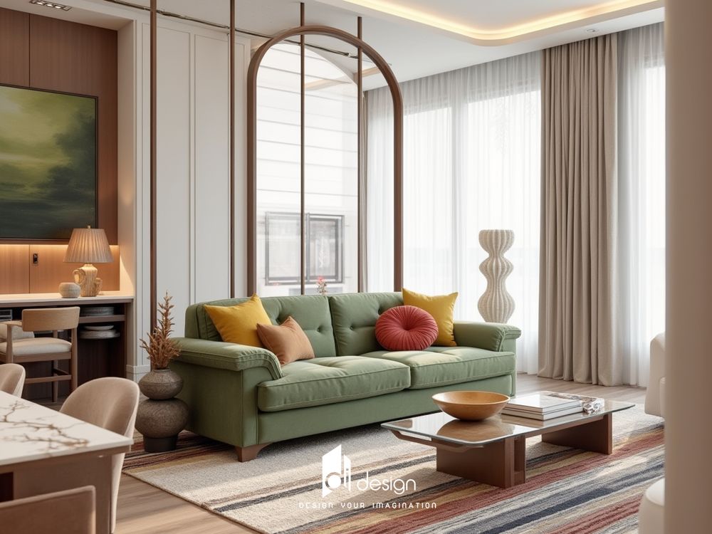 Thiết Kế Căn Hộ Chung Cư 60m2: Tối Ưu Không Gian Sống Nhỏ Nhưng Đẳng Cấp Thiết Kế Căn Hộ Chung Cư 60m2: Tối Ưu Không Gian Sống Nhỏ Nhưng Đẳng Cấp