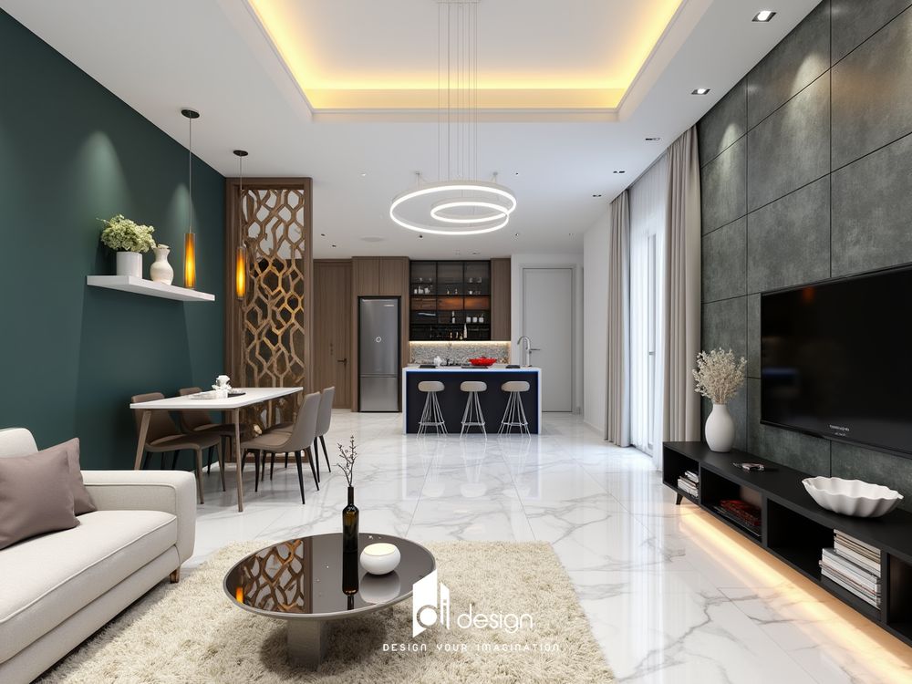 Thiết kế căn hộ chung cư sài gòn đẹp -  Nâng tầm cuộc sống hiện đại và đẳng cấp