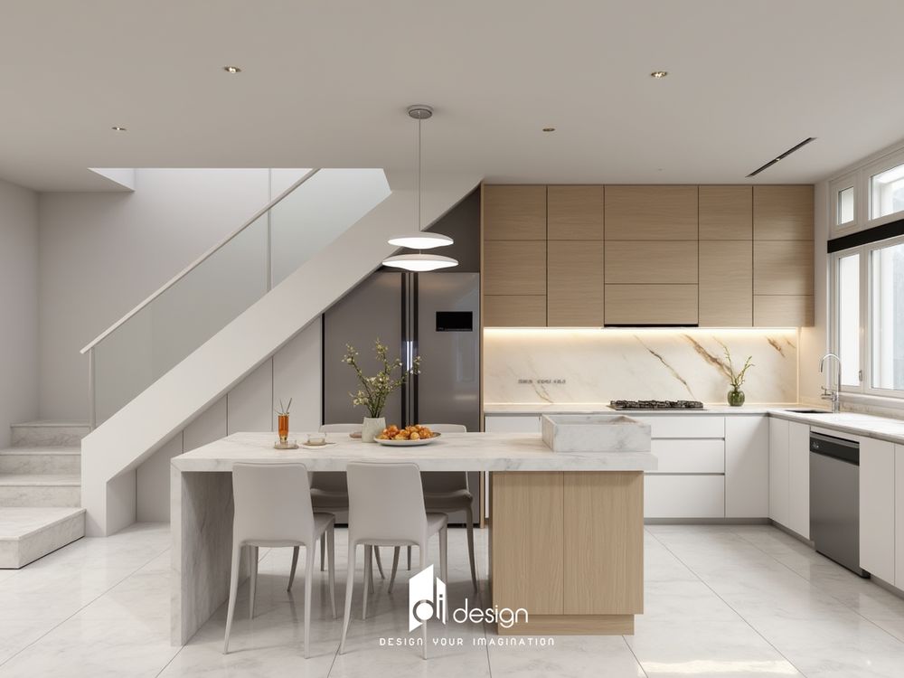 Thiết kế nhà 6x10m 2 tầng 3 phòng ngủ hiện đại và sang trọng Thiết kế nhà 6x10m 2 tầng 3 phòng ngủ hiện đại và sang trọng
