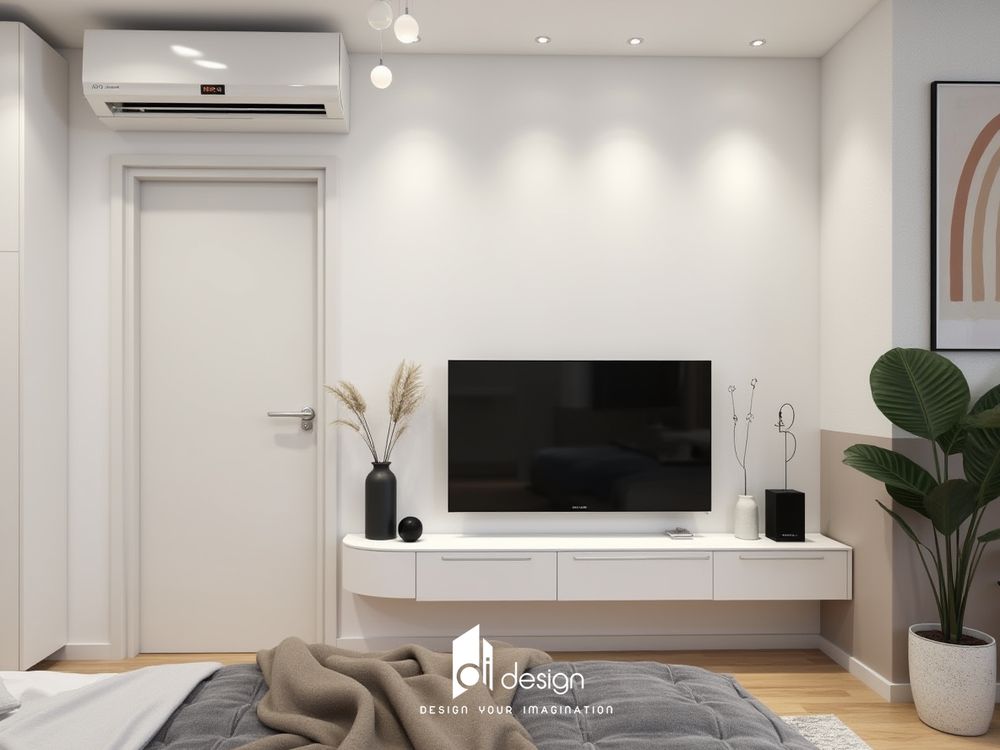 Thiết kế nội thất căn hộ 2 phòng ngủ đẹp hiện đại Thiết kế nội thất căn hộ 2 phòng ngủ đẹp hiện đại