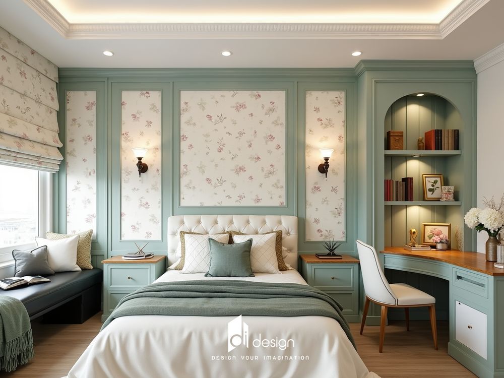 Thiết kế nội thất căn hộ 56m2 2 phòng ngủ hiện đại Thiết kế nội thất căn hộ 56m2 2 phòng ngủ hiện đại