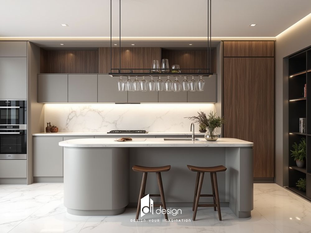 Thiết kế nội thất căn hộ chung cư 105m2 hiện đại và tiện nghi Thiết kế nội thất căn hộ chung cư 105m2 hiện đại và tiện nghi