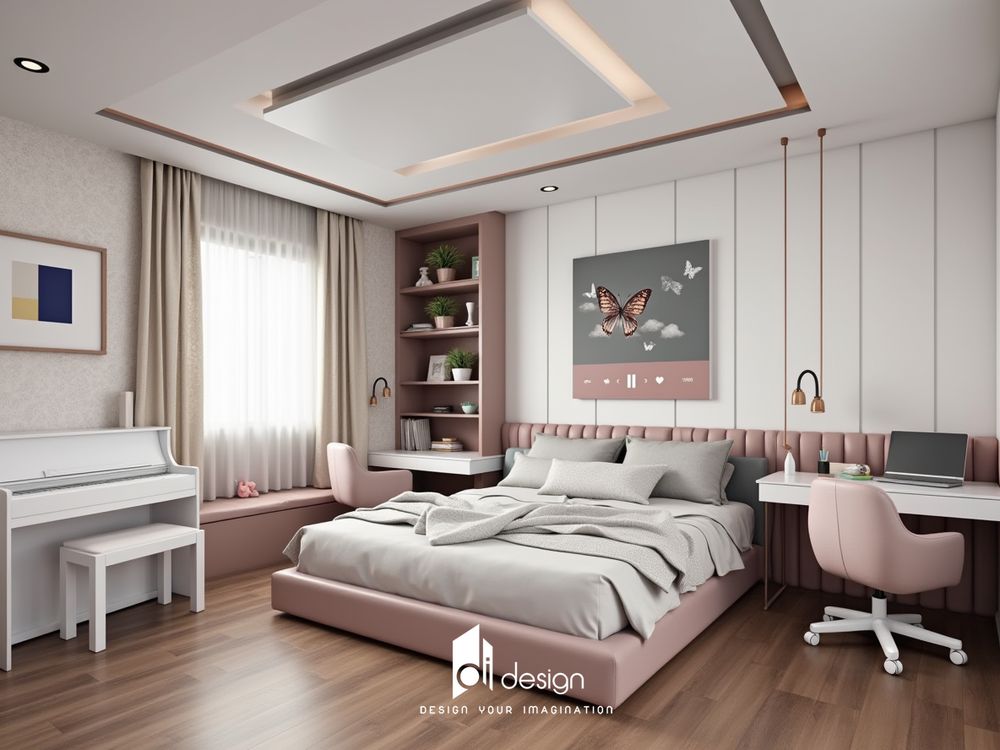 Thiết kế nội thất căn hộ chung cư 105m2 hiện đại và tiện nghi Thiết kế nội thất căn hộ chung cư 105m2 hiện đại và tiện nghi
