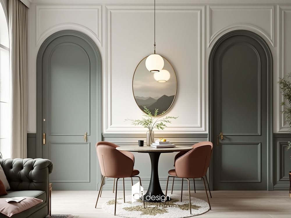 Thiết kế nội thất căn hộ chung cư 57m2 Thiết kế nội thất căn hộ chung cư 57m2