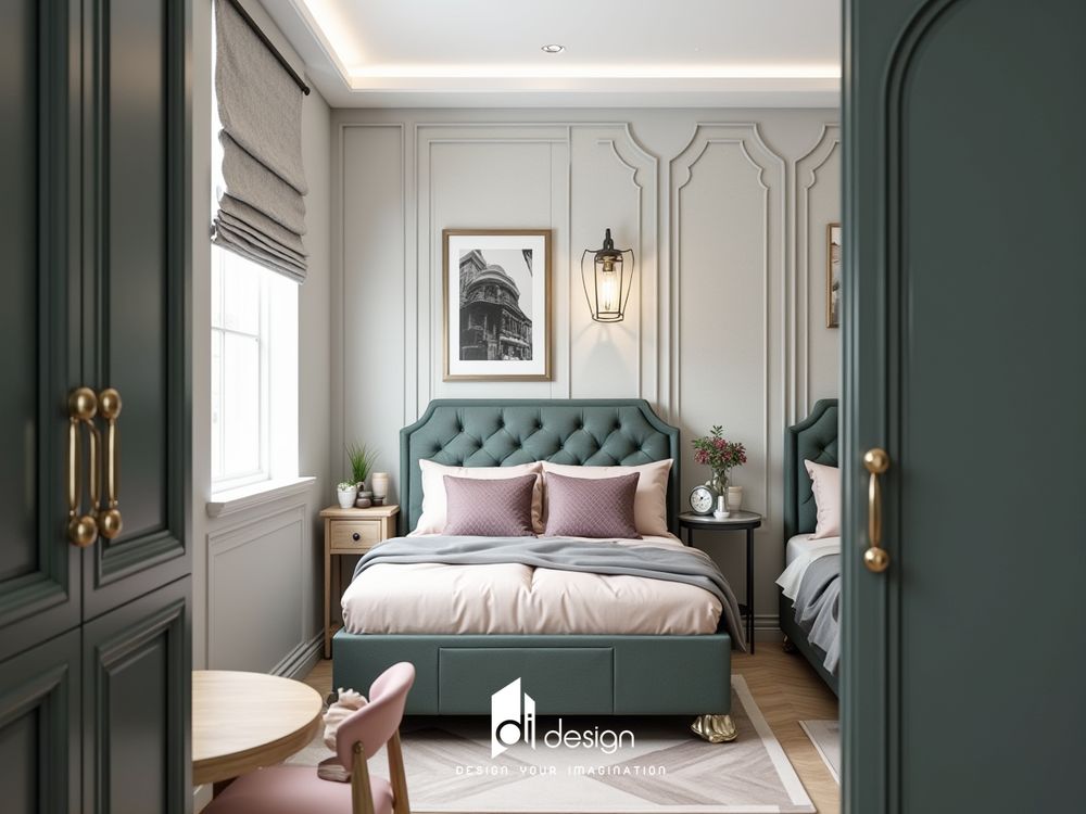 Thiết kế nội thất căn hộ chung cư 57m2 Thiết kế nội thất căn hộ chung cư 57m2