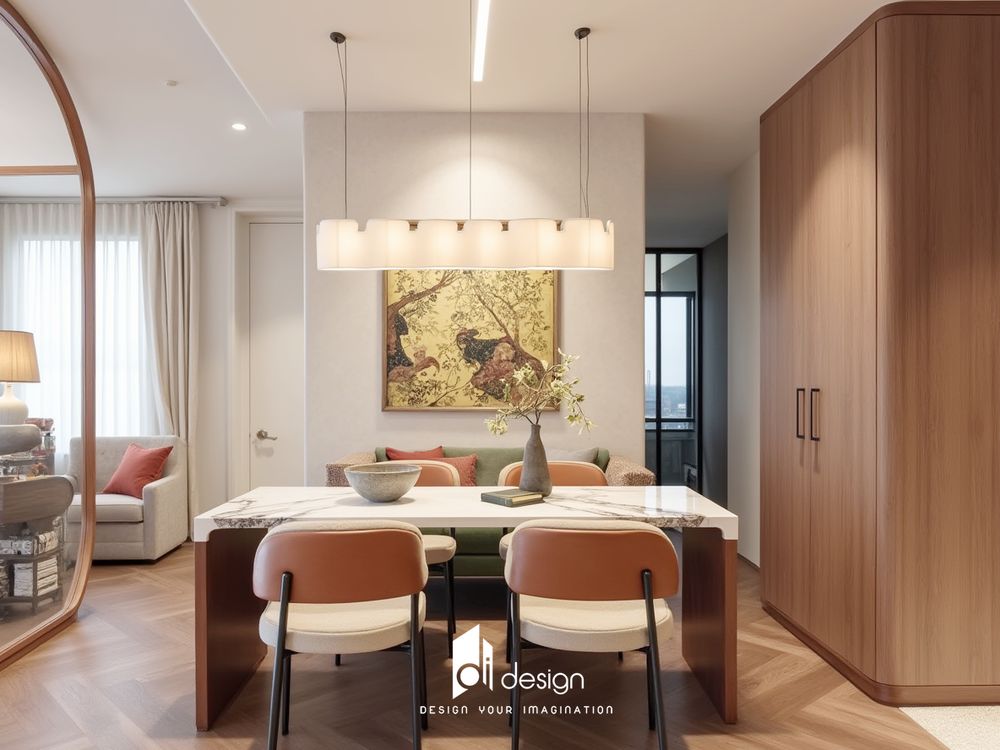 Thiết kế nội thất căn hộ chung cư 63m2 Asa Light Thiết kế nội thất căn hộ chung cư 63m2 Asa Light