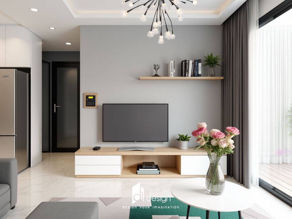 Thiết kế nội thất căn hộ chung cư 70m2 Sunrise Riverside Thiết kế nội thất căn hộ chung cư 70m2 Sunrise Riverside