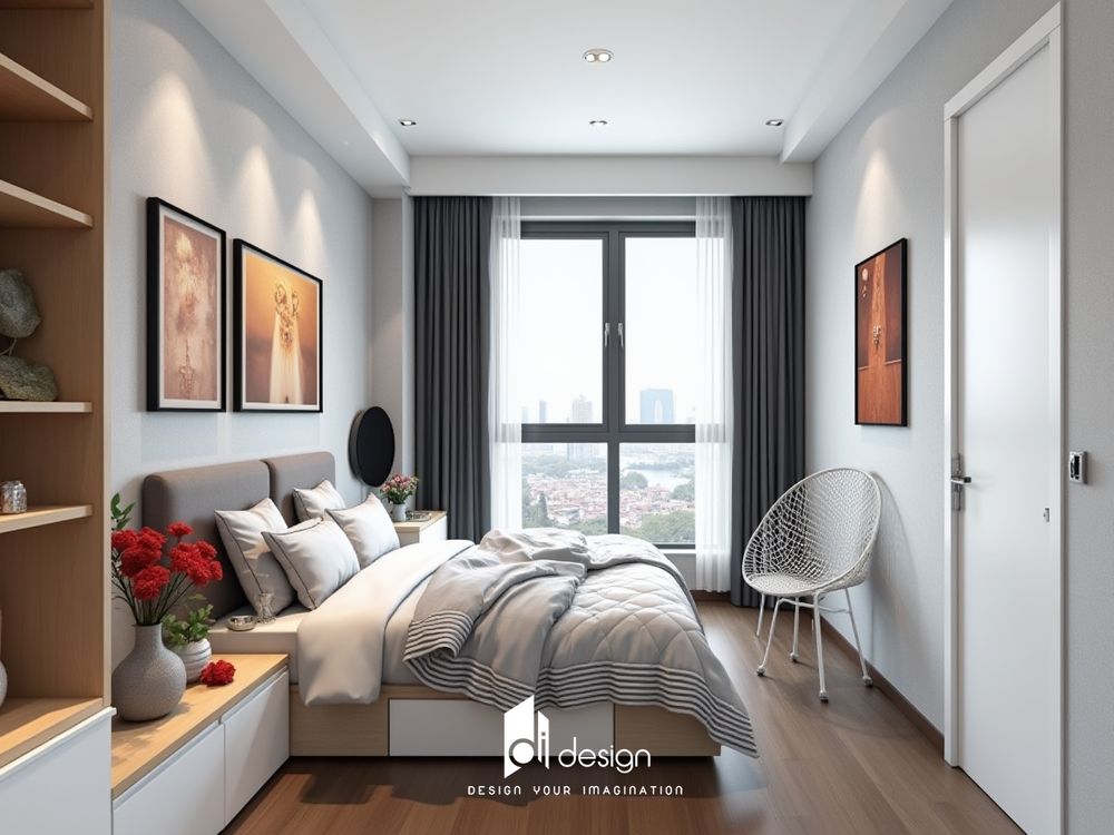 Thiết kế nội thất căn hộ chung cư 70m2 Sunrise Riverside Thiết kế nội thất căn hộ chung cư 70m2 Sunrise Riverside
