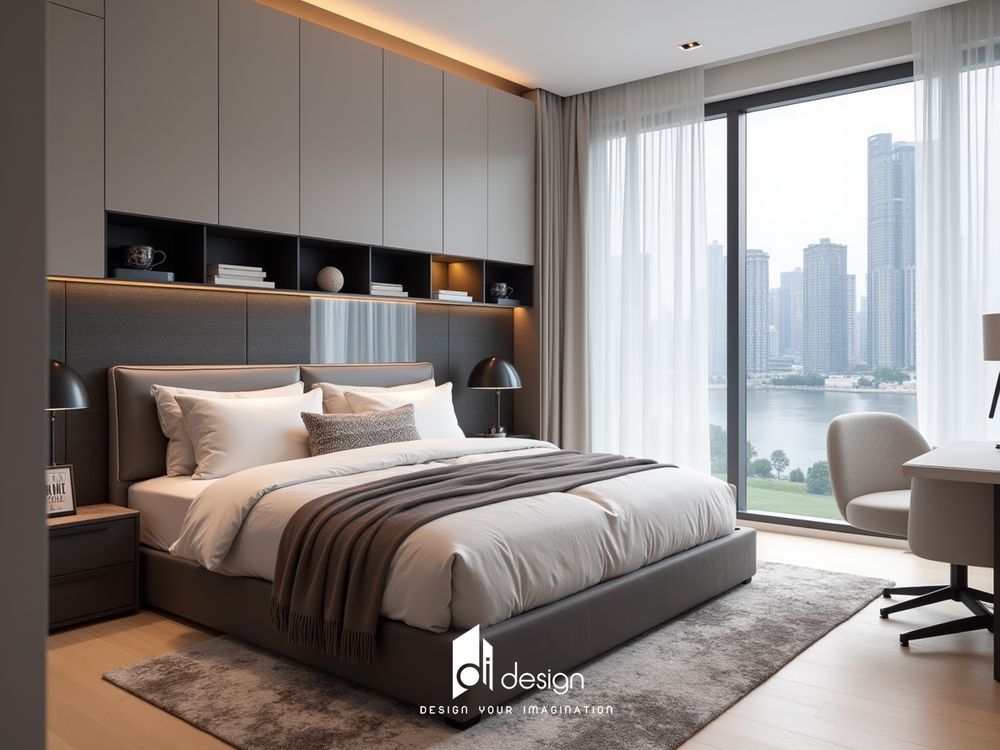 Thiết kế nội thất căn hộ chung cư 74m2 Sky 9 hiện đại và sang trọng Thiết kế nội thất căn hộ chung cư 74m2 Sky 9 hiện đại và sang trọng