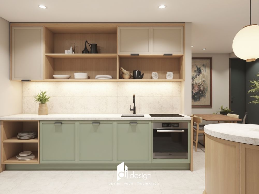 Thiết kế nội thất căn hộ phong cách Hàn Quốc