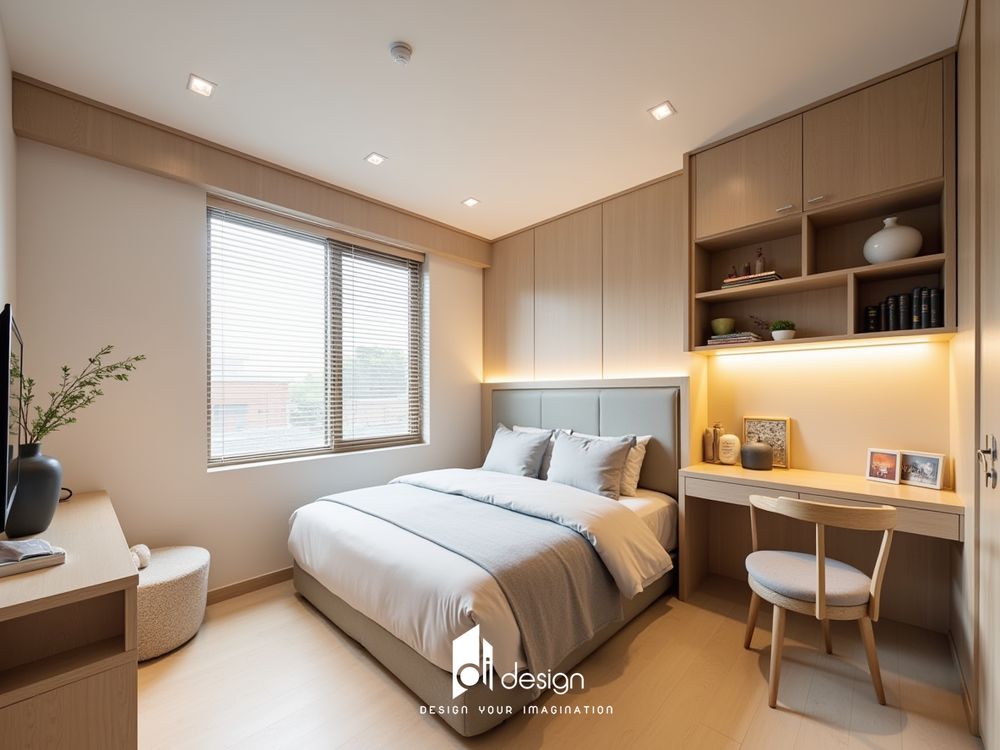 Thiết kế nội thất căn hộ phong cách Hàn Quốc