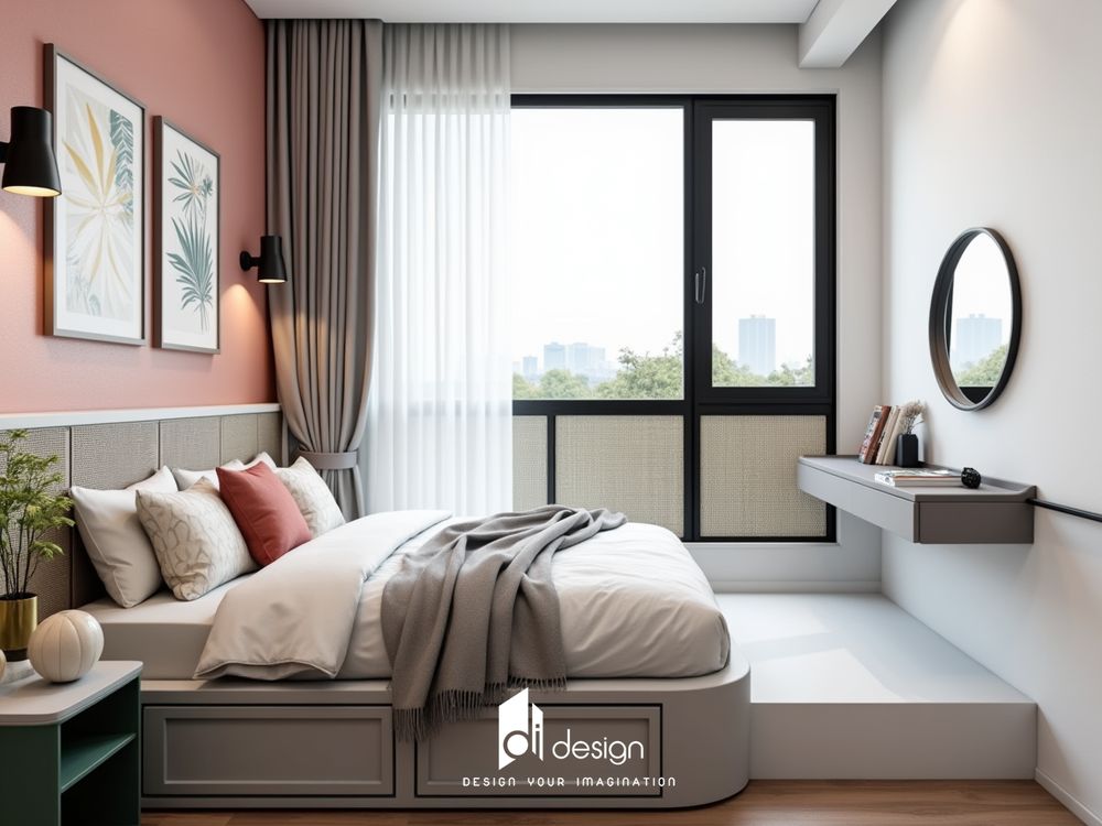 Thiết kế nội thất chung cư 53m2 Victoria Village