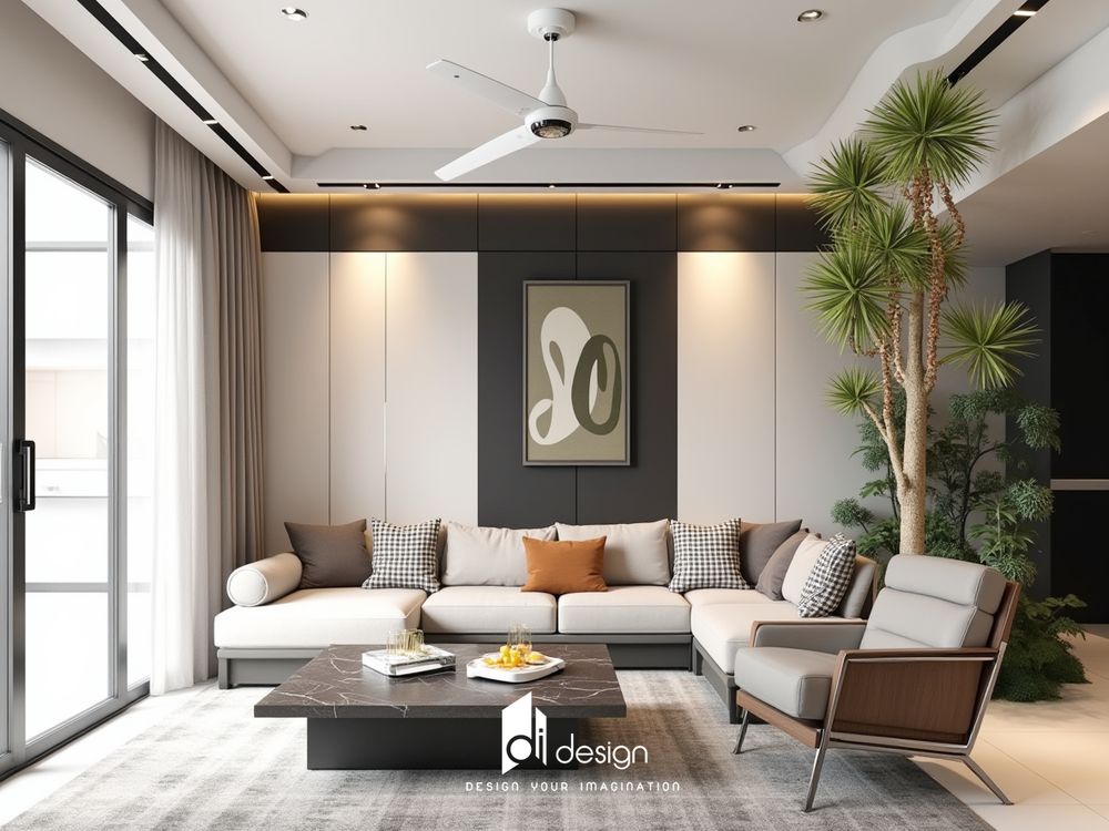 Thiết kế nội thất nhà phố 2 tầng hiện đại Thiết kế nội thất nhà phố 2 tầng hiện đại