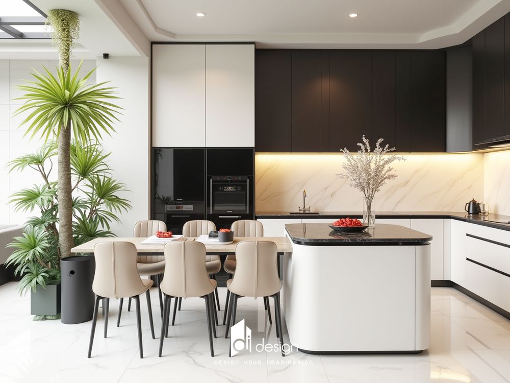 Thiết kế nội thất nhà phố 2 tầng hiện đại Thiết kế nội thất nhà phố 2 tầng hiện đại