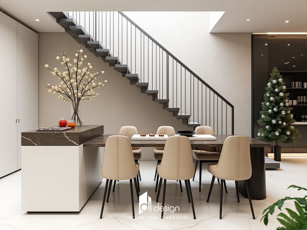 Thiết kế nội thất nhà phố 2 tầng hiện đại Thiết kế nội thất nhà phố 2 tầng hiện đại