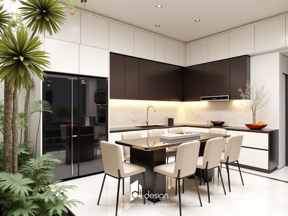 Thiết kế nội thất nhà phố 2 tầng hiện đại Thiết kế nội thất nhà phố 2 tầng hiện đại