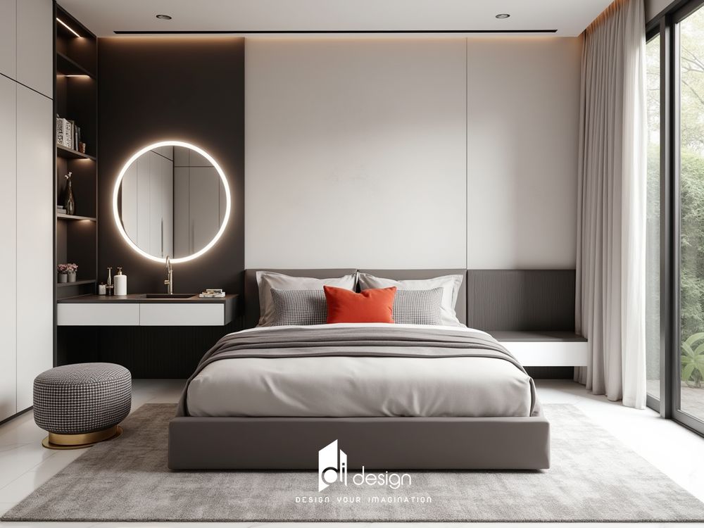Thiết kế nội thất nhà phố 2 tầng hiện đại Thiết kế nội thất nhà phố 2 tầng hiện đại