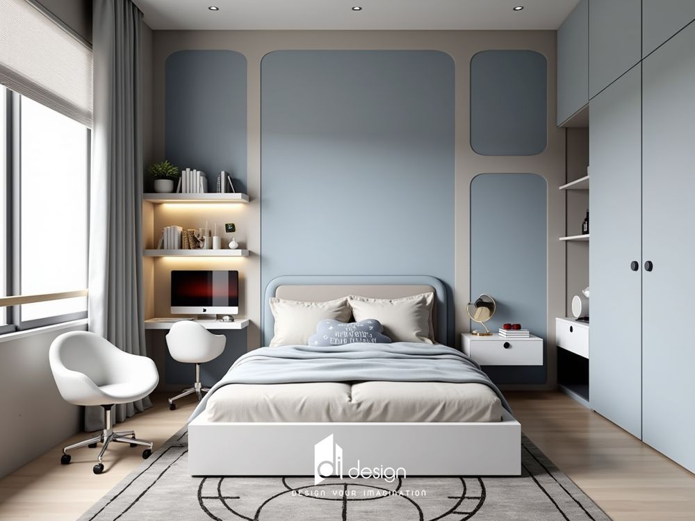 Thiết kế nội thất nhà phố 2 tầng hiện đại Thiết kế nội thất nhà phố 2 tầng hiện đại