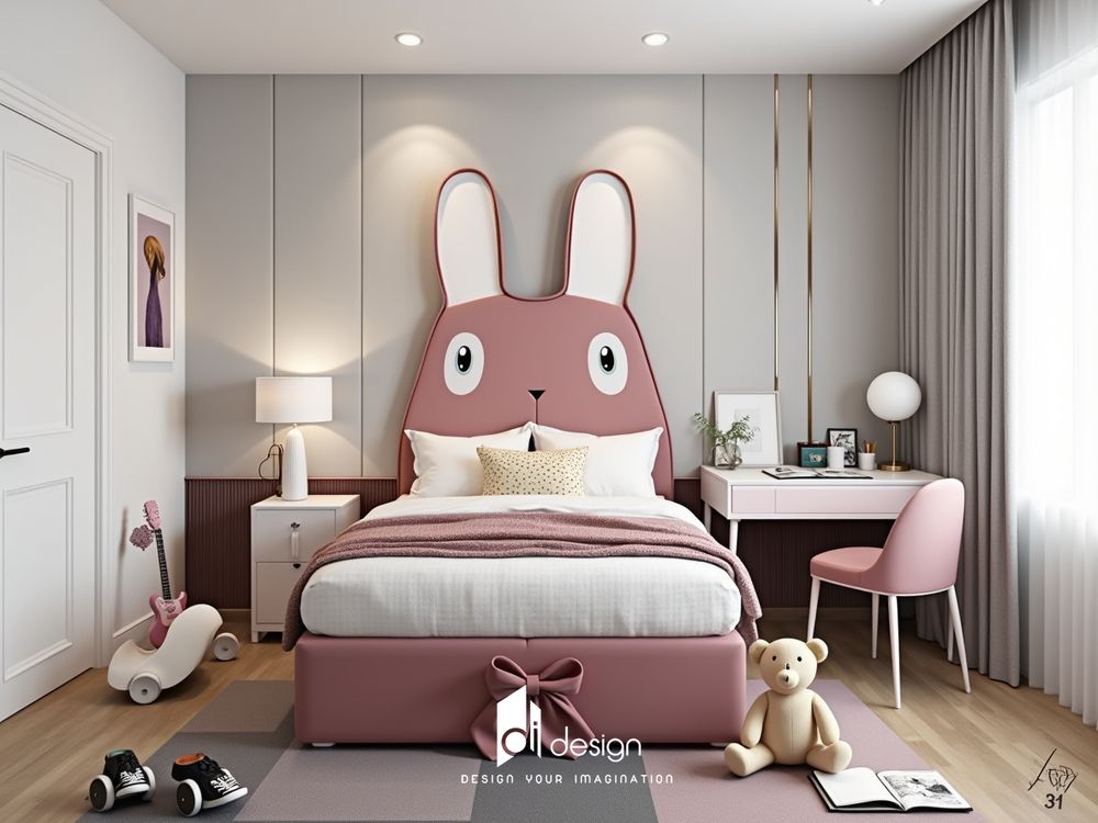 Ảnh phòng ngủ màu hồng ấm cúng và tinh tế Ảnh phòng ngủ màu hồng ấm cúng và tinh tế