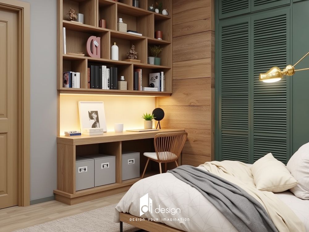 Bố trí nội thất căn hộ chung cư 85m2 Sala Sadora