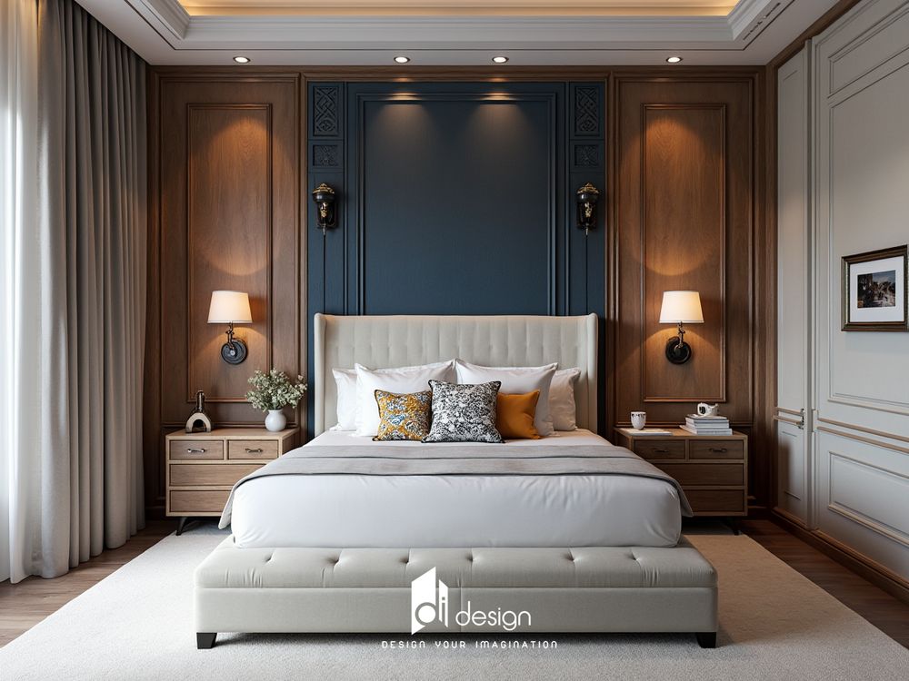 Mẫu nội thất phòng ngủ hiện đại tối giản và tiện ích Mẫu nội thất phòng ngủ hiện đại tối giản và tiện ích