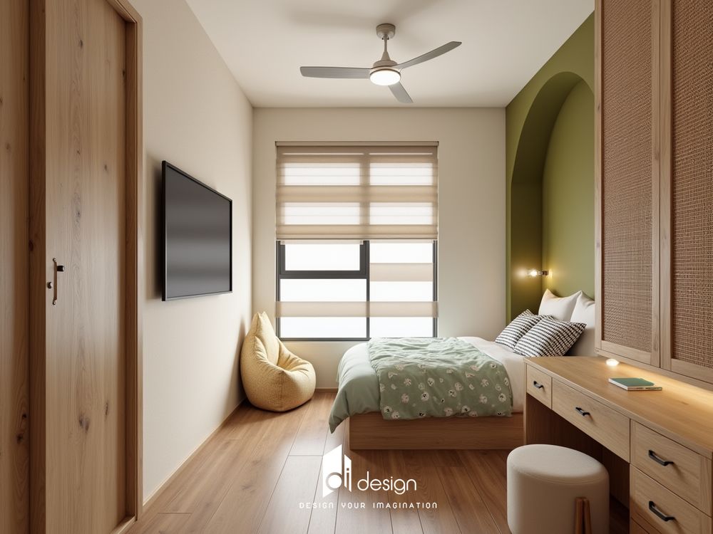 Nội thất căn hộ 102m2 Diamond Alnata Plus