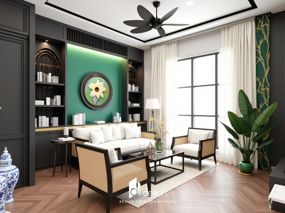 Nội thất căn hộ 71m2 De La Sol sang trọng và tinh tế